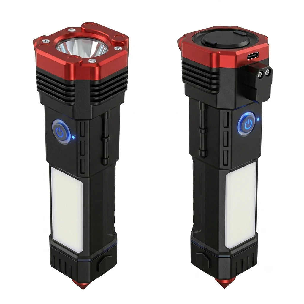 GHS Rechargeable Torch Flashlight