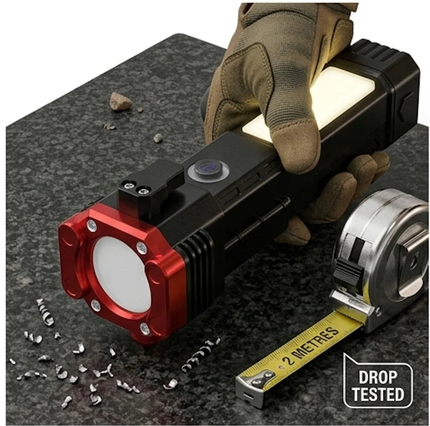 GHS Rechargeable Torch Flashlight