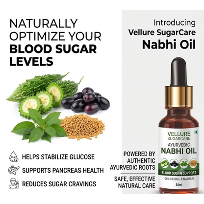Vellure SugarCare Ayurvedic Nabhi Oil