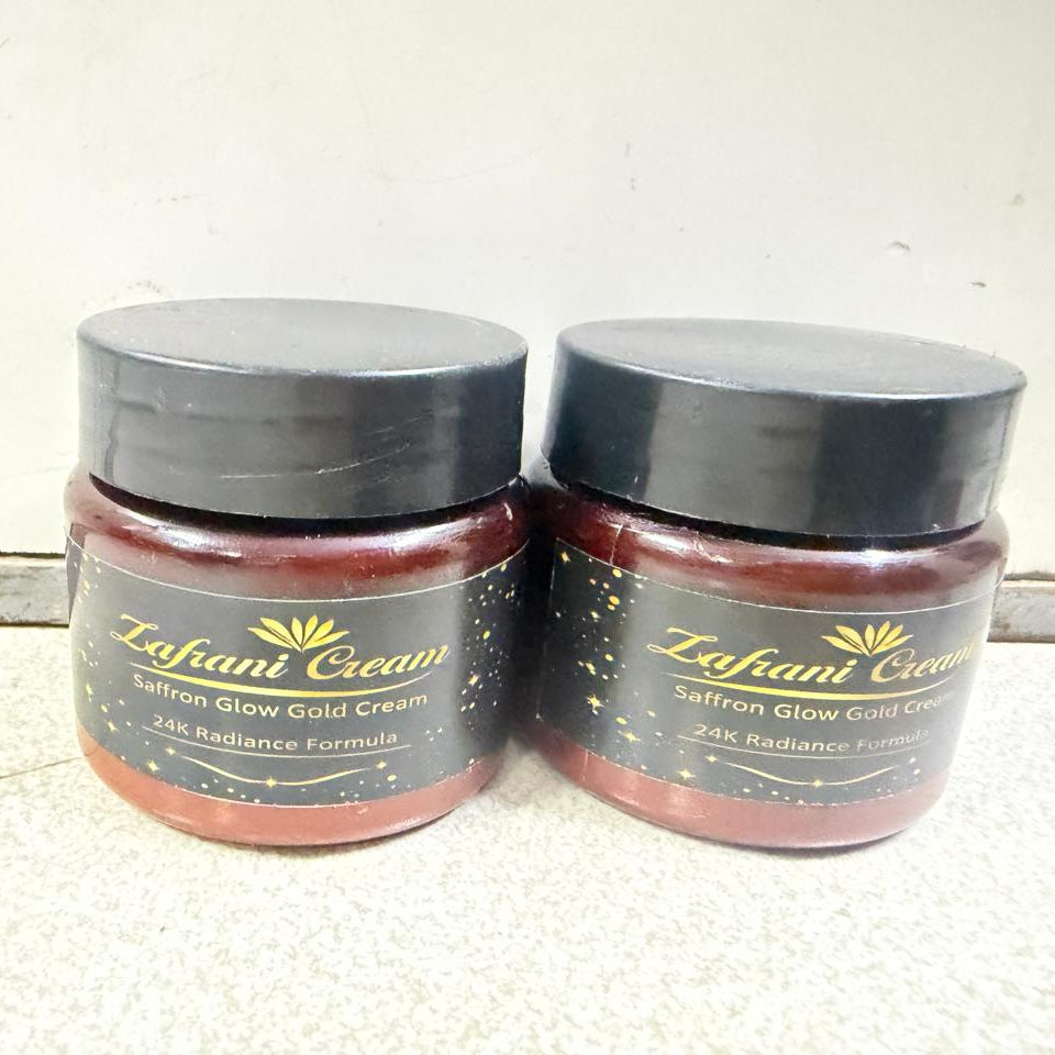 Zafrani Glow Glod & White Body Cream Buy 1 Get 1 Free