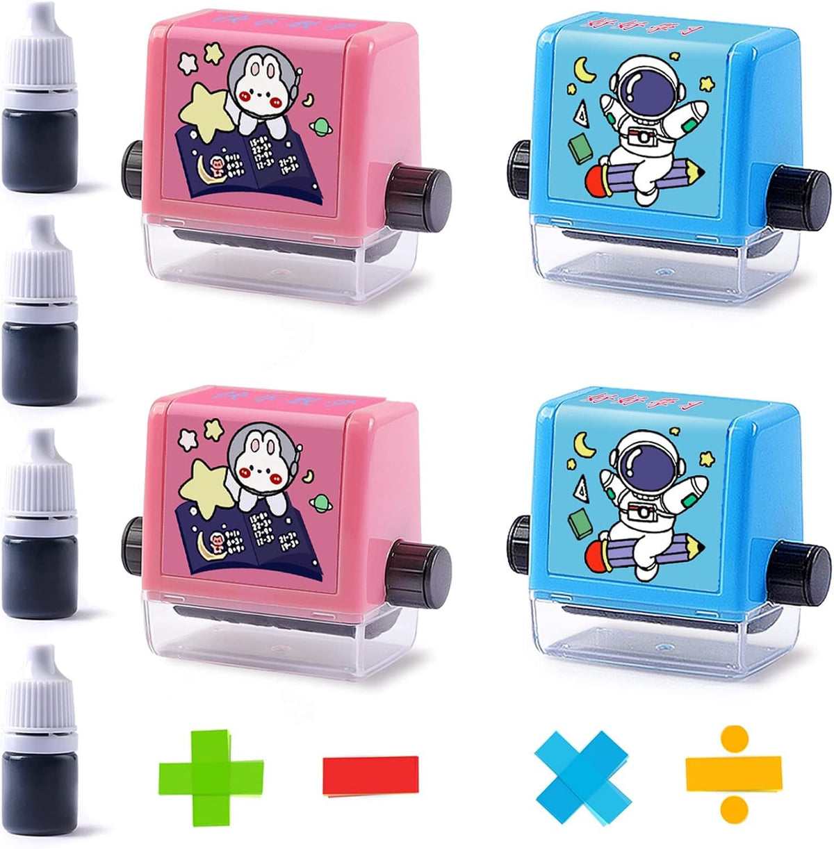 Smart Math Stamp Set – Reusable Roller Tools